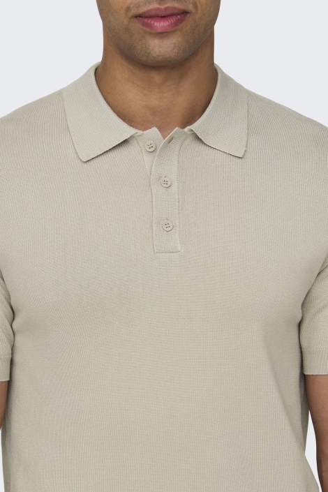 Only & Sons onswyler life reg 14 ss polo knit n